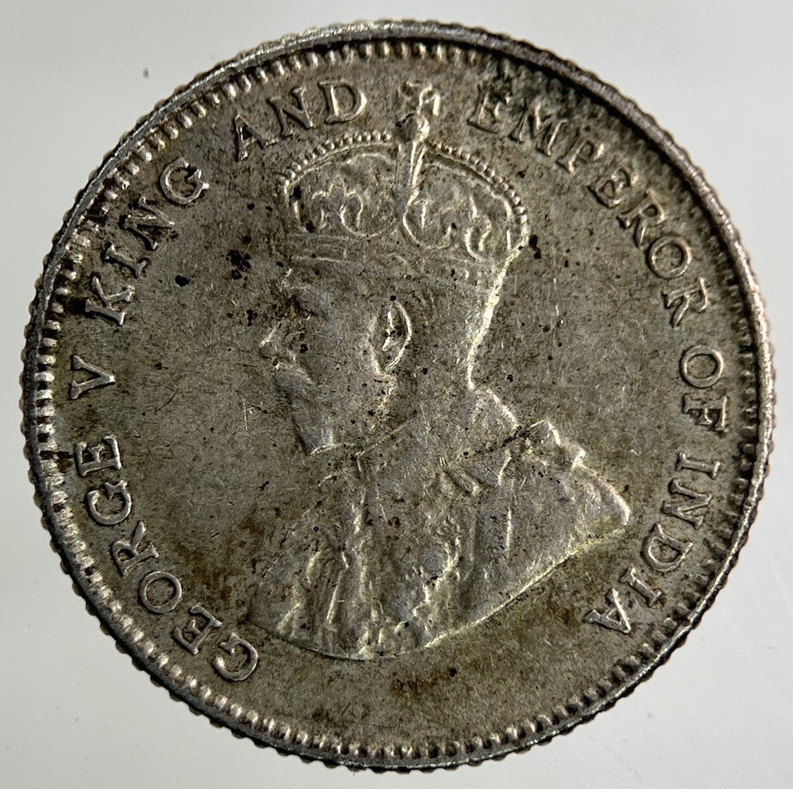 1927 Settlement Straits 10 Cents Silver Coin | Very High Grade