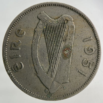 1951 Irish Florin Coin | Collectable Grade