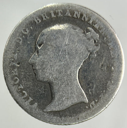 1844 Victoria Four - Pence Groat Silver Coin | Collectable Grade
