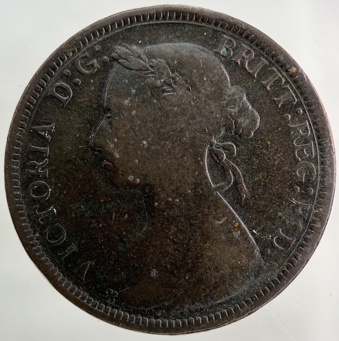 1890 Victoria Half - Penny Coin | Fine Collectable Grade