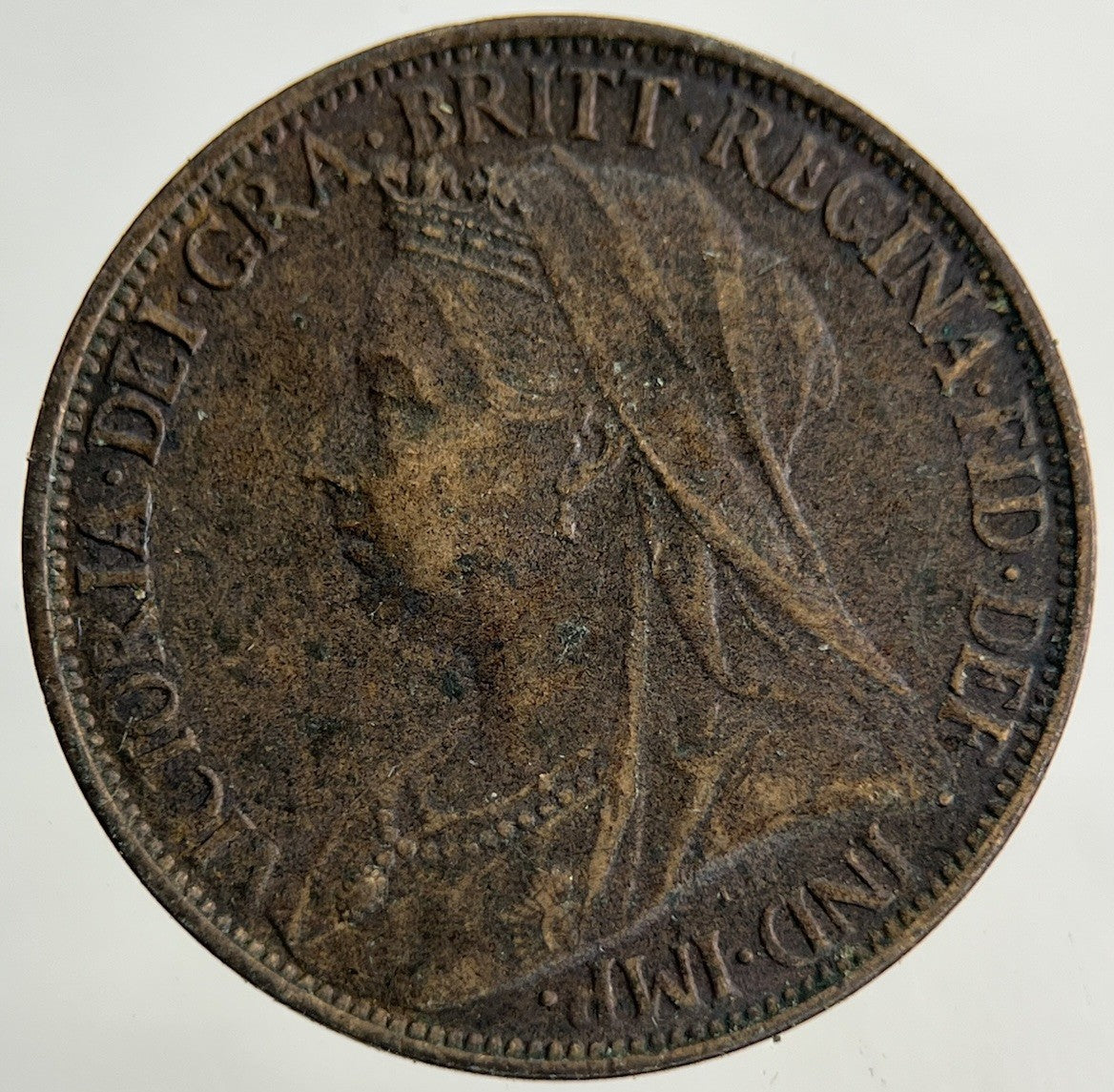 1901 Victoria Farthing Coin | Fine Collectable Grade