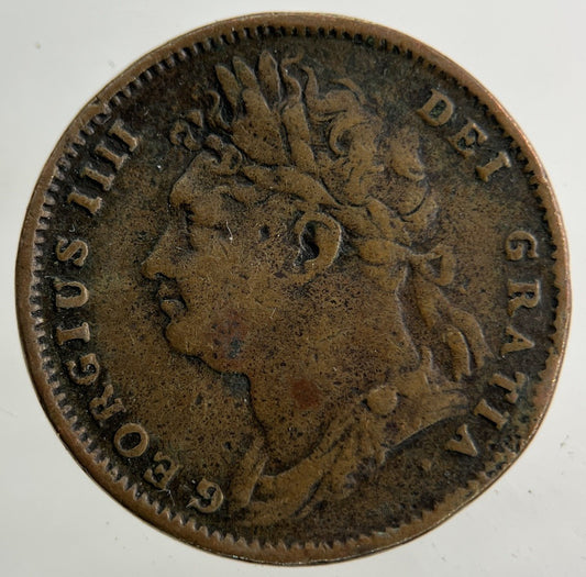 1823 George IV Farthing Coin | Collectable Grade
