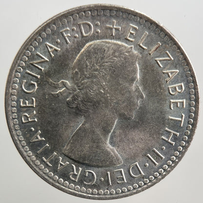 1962 Australia Sixpence Silver Coin | Very Fine Grade | a2629