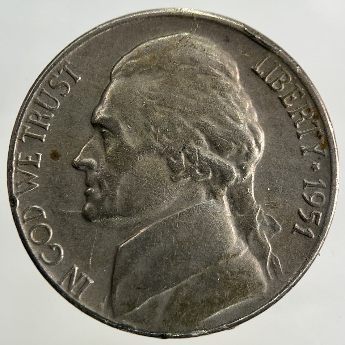 1951 US USA Jefferson Nickel 5 Cents Coin | Collectable Grade