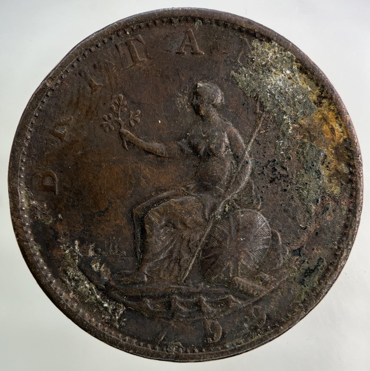 1799 George III 3rd Half - Penny Coin | Fine Collectable Grade