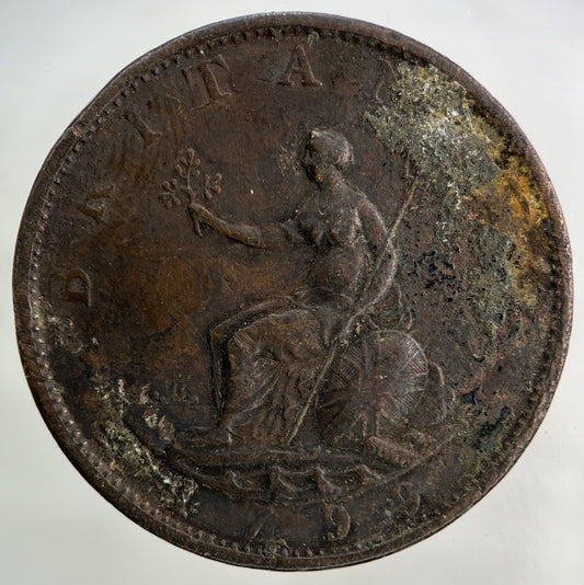 1799 George III 3rd Half - Penny Coin | Fine Collectable Grade