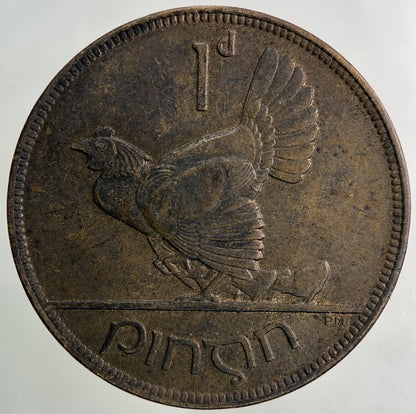1928 Irish One Penny Coin | Very High Grade