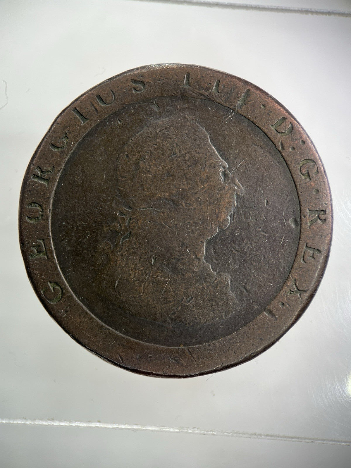 1797 George III 3rd Cartwheel One Penny Coin | Collectable Grade