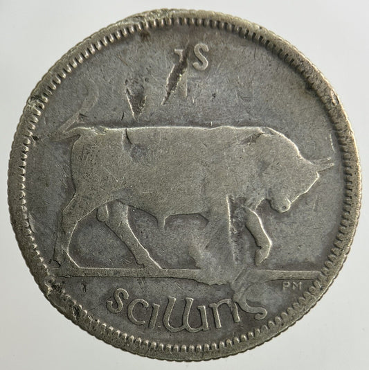 1933 Irish Shilling Silver Coin | Collectable Grade