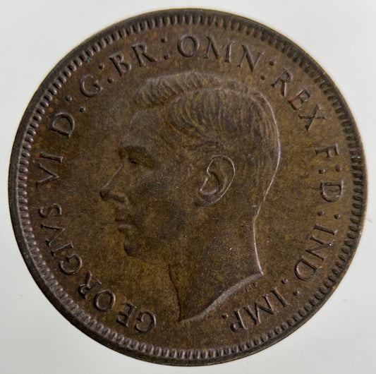 1942 George VI Wren Farthing Coin | Fine Collectable Grade