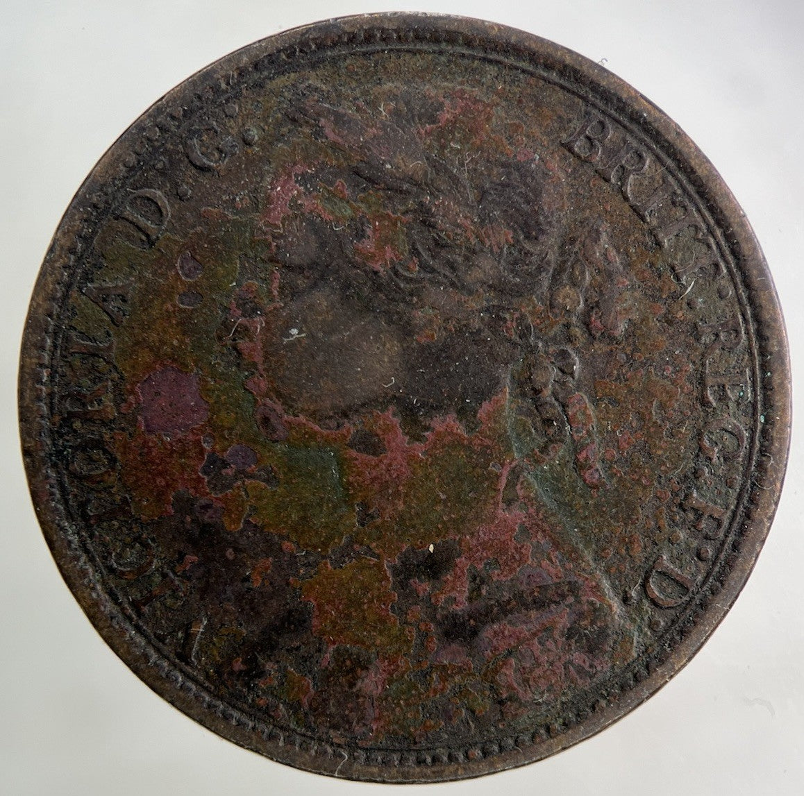 1879 Victoria One Penny Coin | Collectable Grade