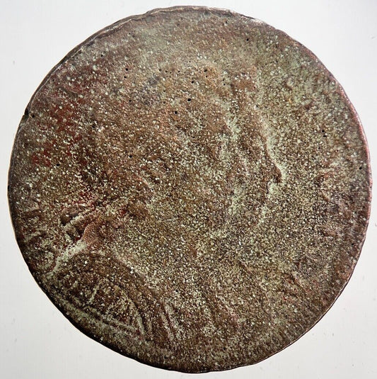 1694 William III 3rd & Mary Half - Penny Coin | Collectable Grade | a5946
