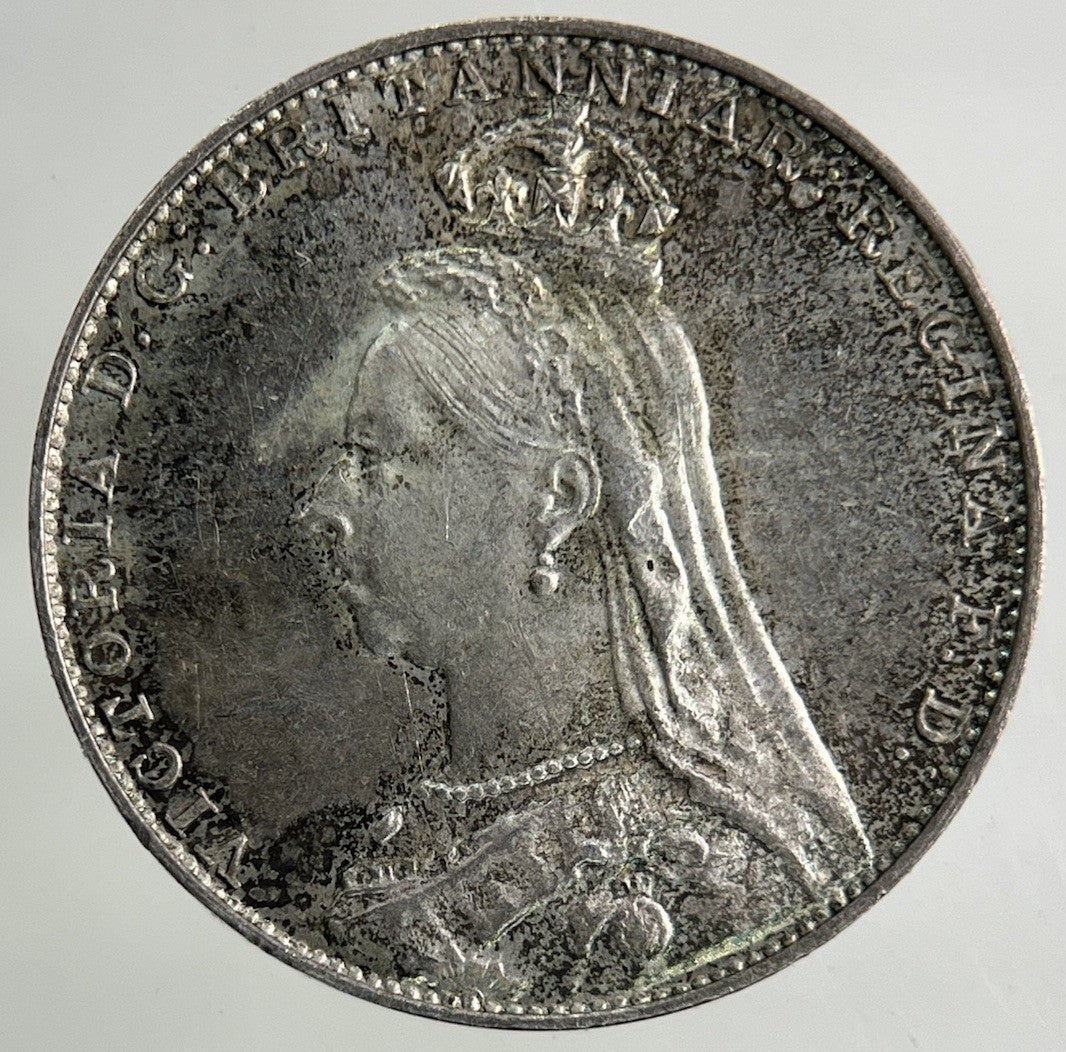 1888 Victoria Maundy Four - Pence Silver Coin | Very High Grade