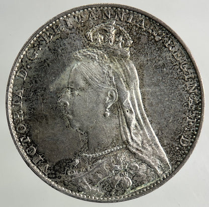 1888 Victoria Maundy Four - Pence Silver Coin | Very High Grade