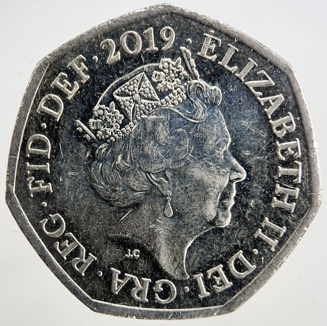 2019 Shelock Holmes 50p 50 Pence Coin | Fine Collectable Grade | a5387
