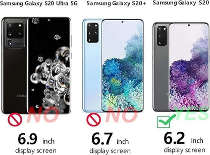 Samsung Galaxy S20 Clear Protective TPU Cover Slim Fit Phone Case Transparent