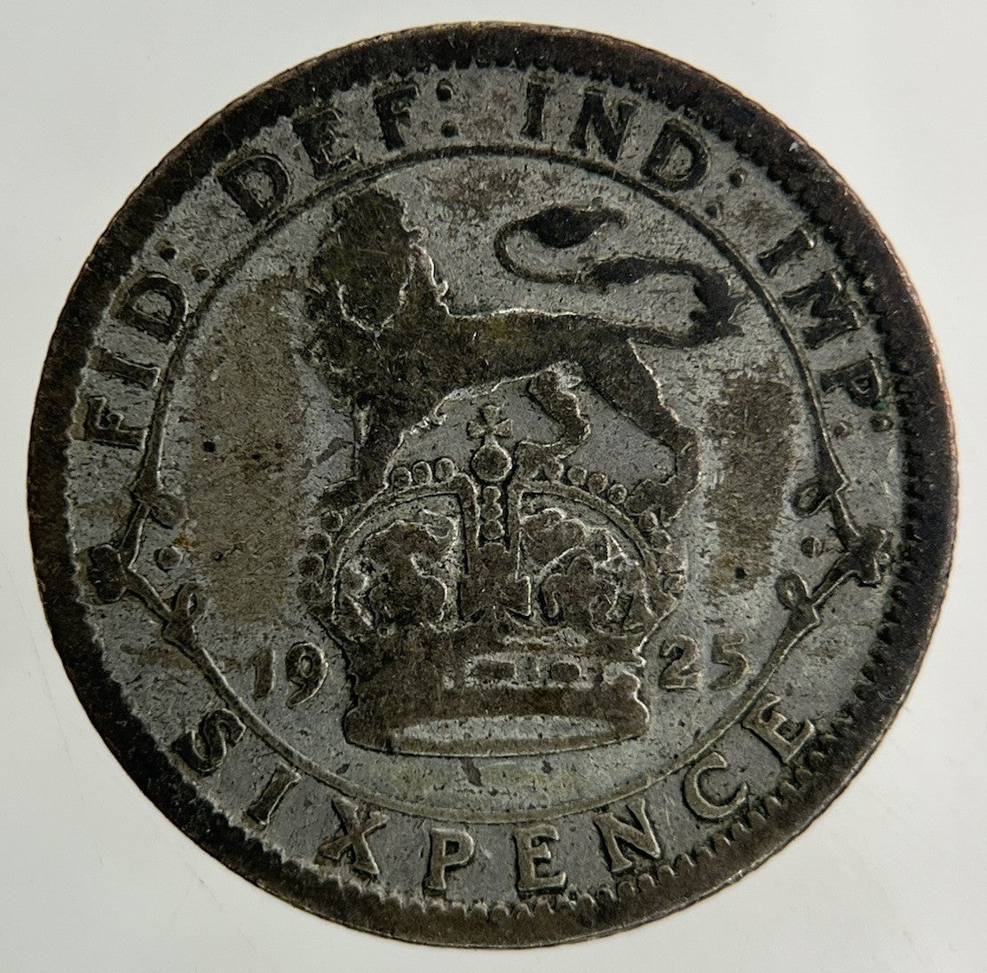1925 George V Sixpence Silver Coin | Collectable Grade