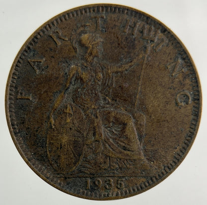 1935 George V Farthing Coin | Collectable Grade