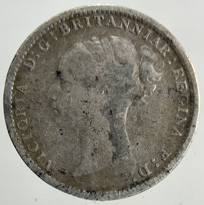 1885 Victoria Threepence Silver Coin | Fine Collectable Grade
