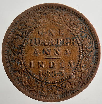 1883 India 1/4 Quarter Anna Coin | Collectable Grade | a5024