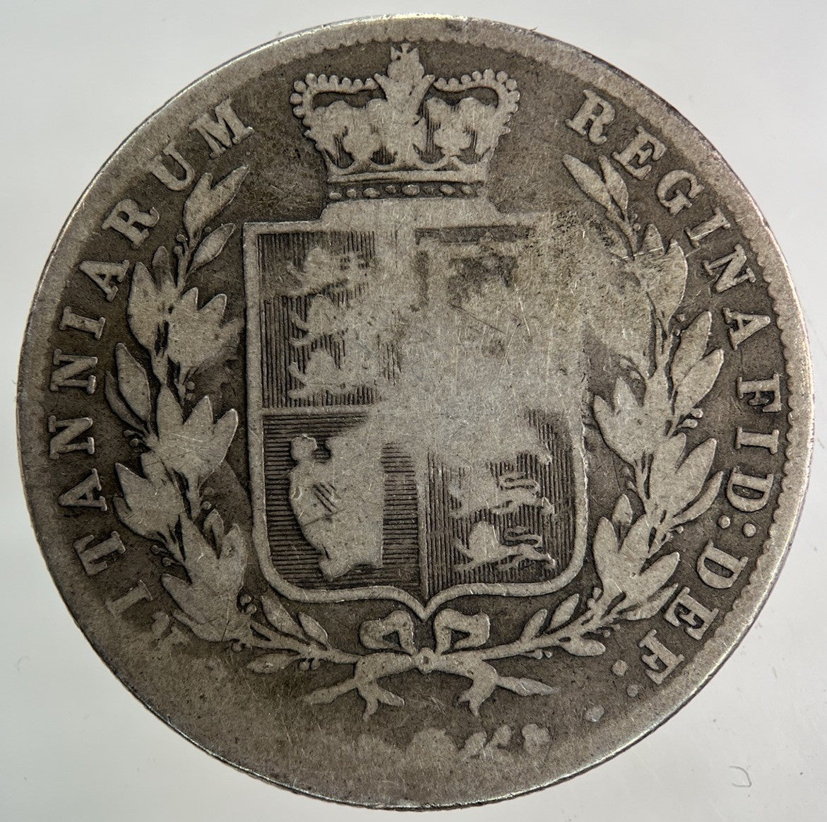 1878 Victoria Half - Crown Silver Coin | Collectable Grade