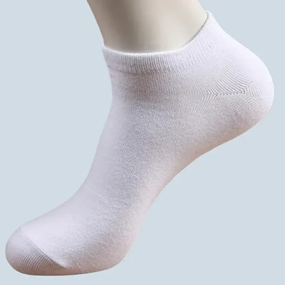 1 Pair Mens Trainer Liner White Ankle Socks Invisible Cotton Low Cut Sports Sock