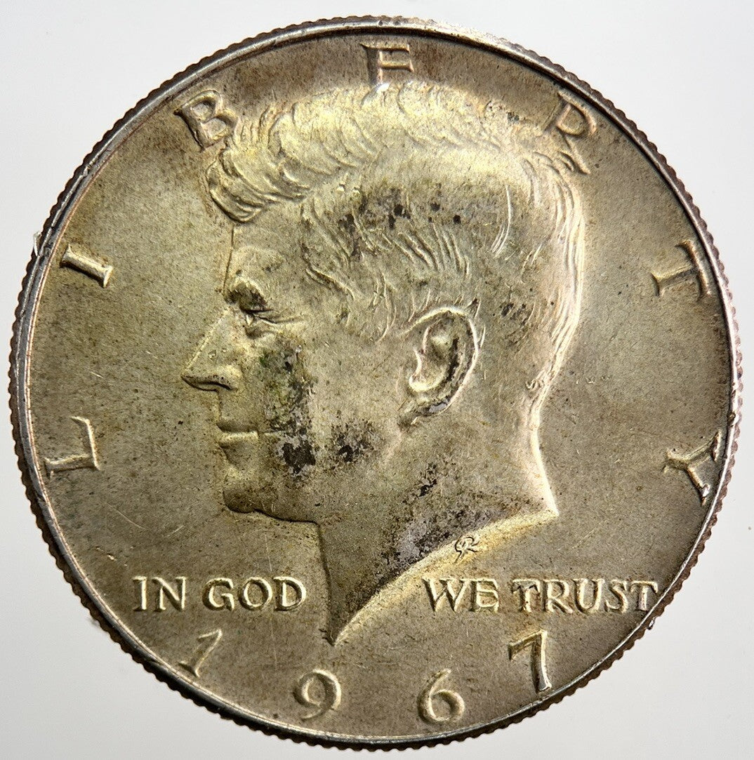 1967 US Kennedy Half Dollar Silver Coin | Fine Collectable Grade | a5323