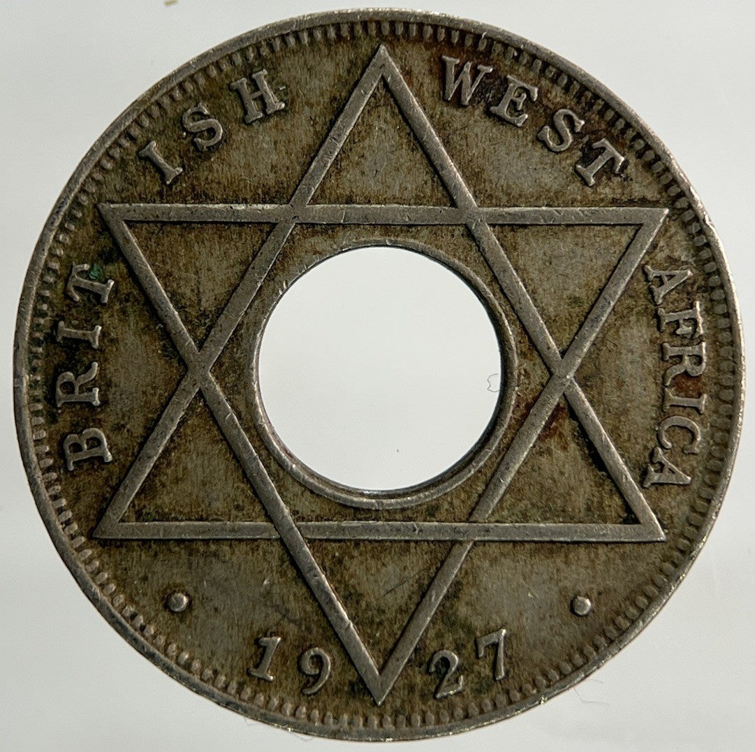 1927 West Africa 1/10 One Tenth Of A Penny Coin | Very High Grade