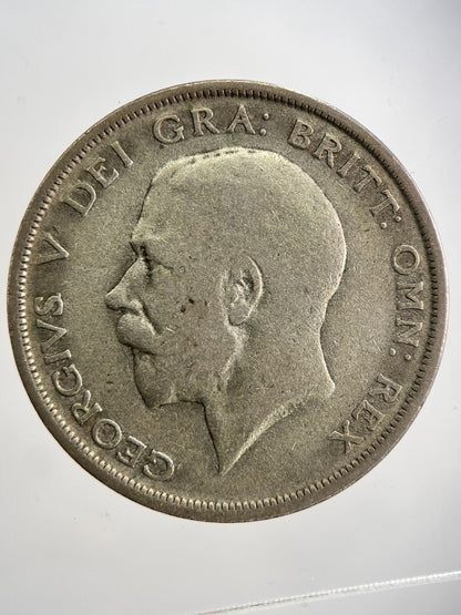 1920 George V Half - Crown Silver Coin | Collectable Grade