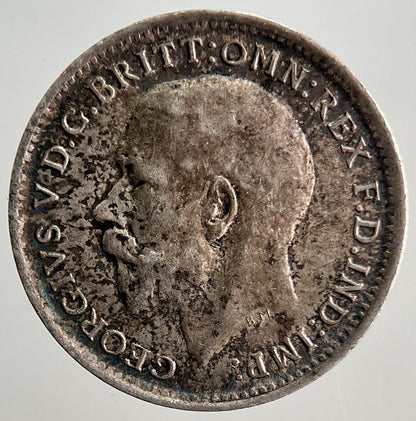 1917 George V Threepence Silver Coin | Very High Grade | a3224