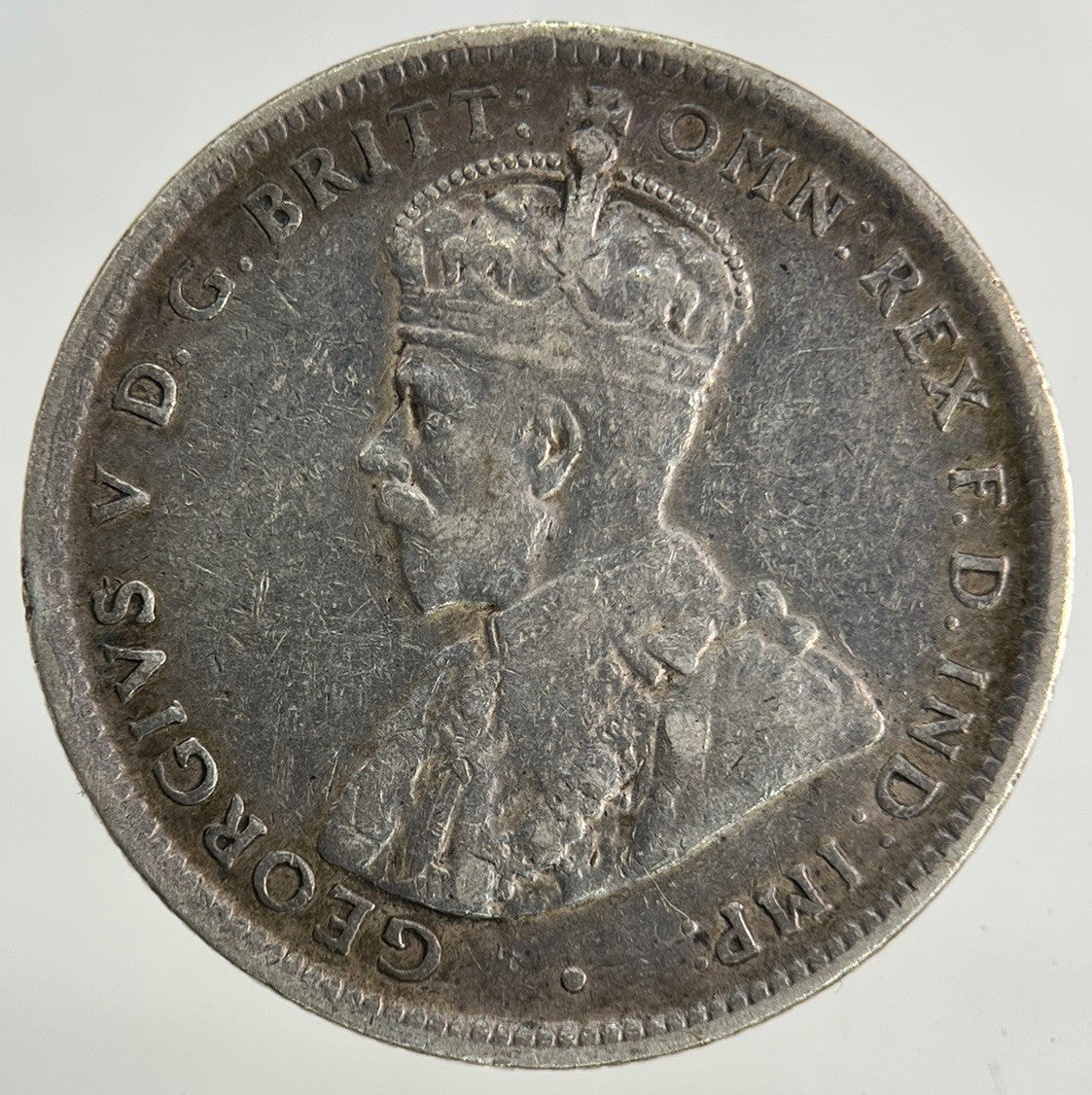 1917 - M Australia Shilling Silver Coin | Fine Collectable Grade