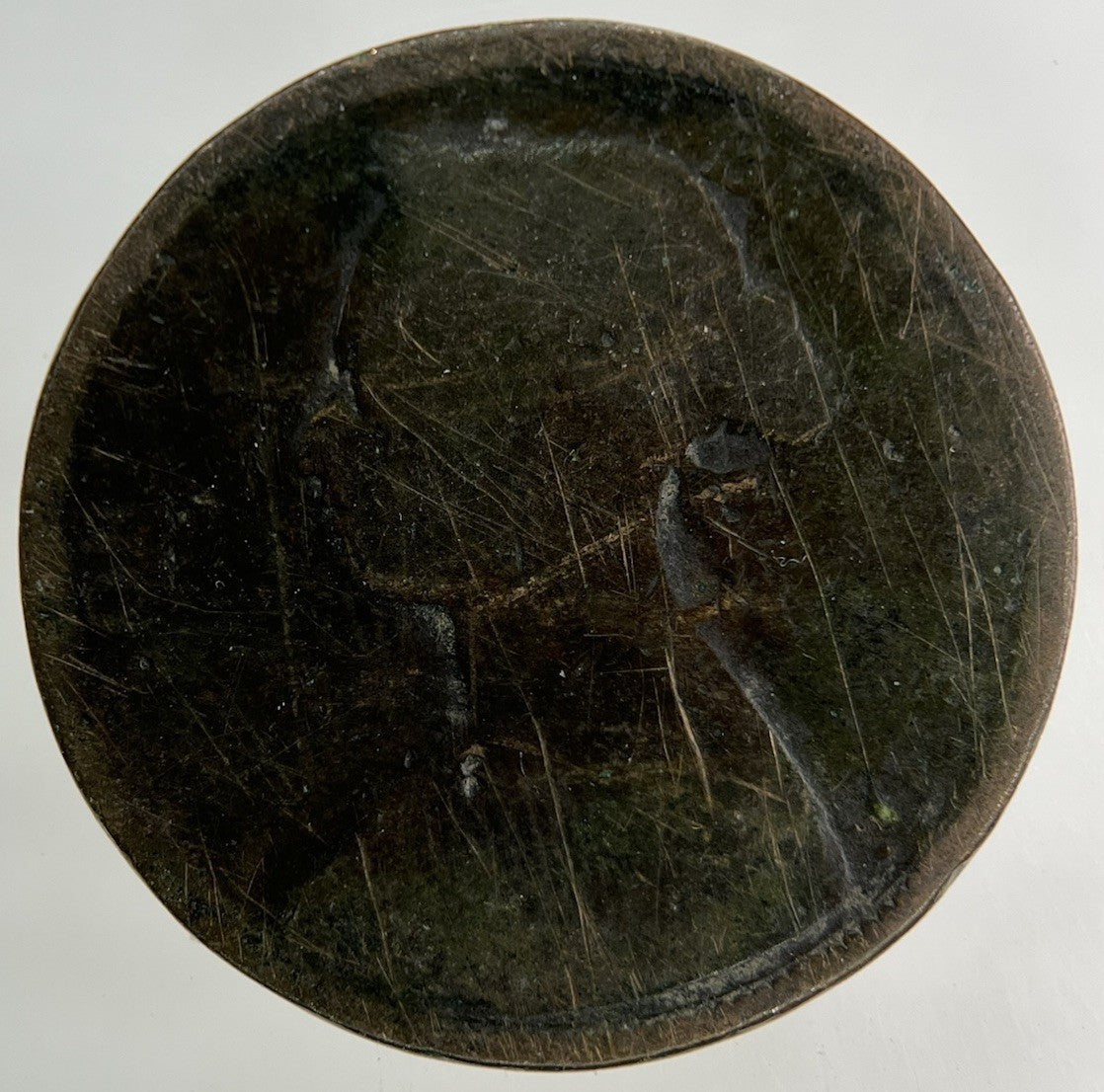 1876 - H Victoria Half - Penny Coin | Fair Grade
