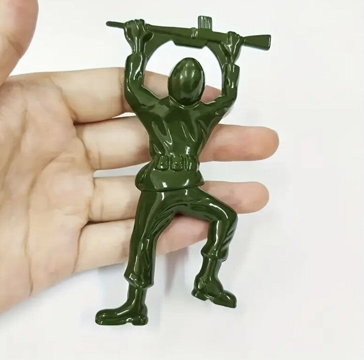 Metal Green Army Toy Soldier Bottle Opener Heavy Cast Iron Premium Gift UK
