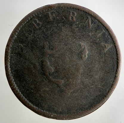1805 Irish Half - Penny Coin | Collectable Grade
