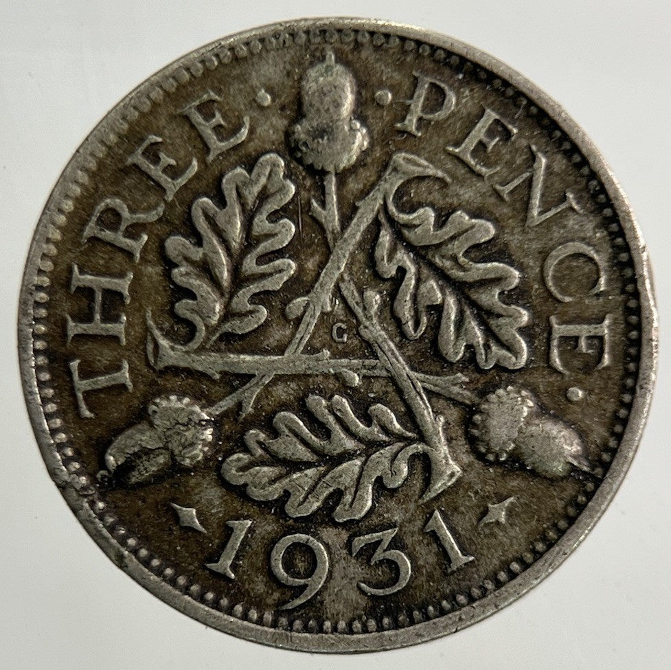 1931 George V Threepence Silver Coin | Collectable Grade