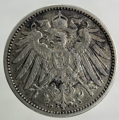 1903 Germany 1 Mark Silver Coin | Fine Collectable Grade