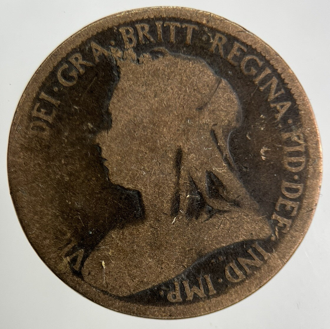 1897 Victoria Half - Penny Coin | Collectable Grade