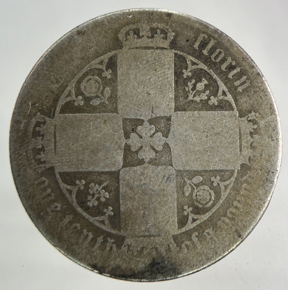 British Victoria Gothic Florin Silver Coin | Collectable Grade