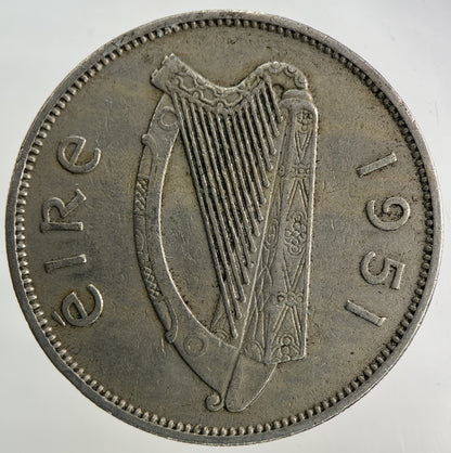 1951 Irish Florin Coin | Fine Collectable Grade