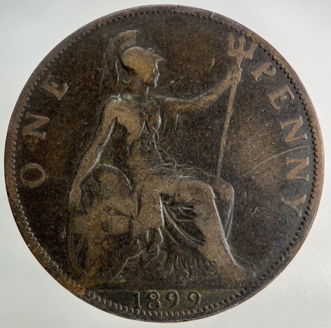 1899 Victoria One Penny Coin | Collectable Grade