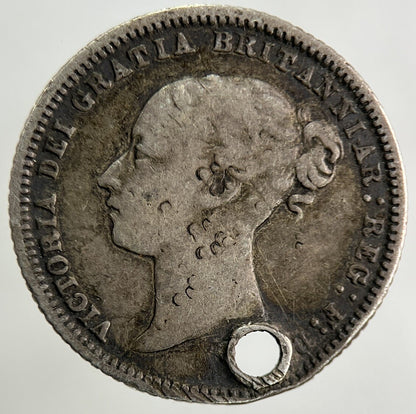 1873 Victoria Sixpence Silver Coin | Fine Collectable Grade