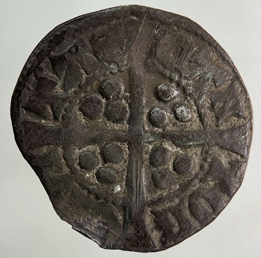 1272 - 1307 Medieval Edward I 1st Penny Hammered Silver Coin | Collectable Grade