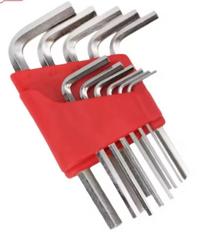 11 PCS Metric Hex Allen Key Expert Set Allan Alan Alen 1.27mm - 6mm Hex Keys Set