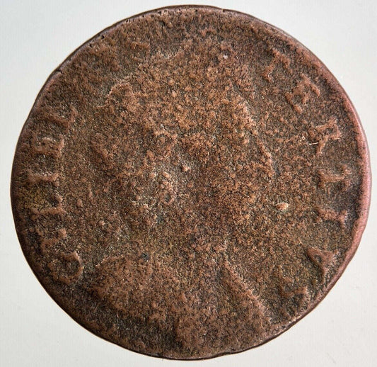 1696 William III 3rd Farthing Coin | Collectable Grade Classic World Coins