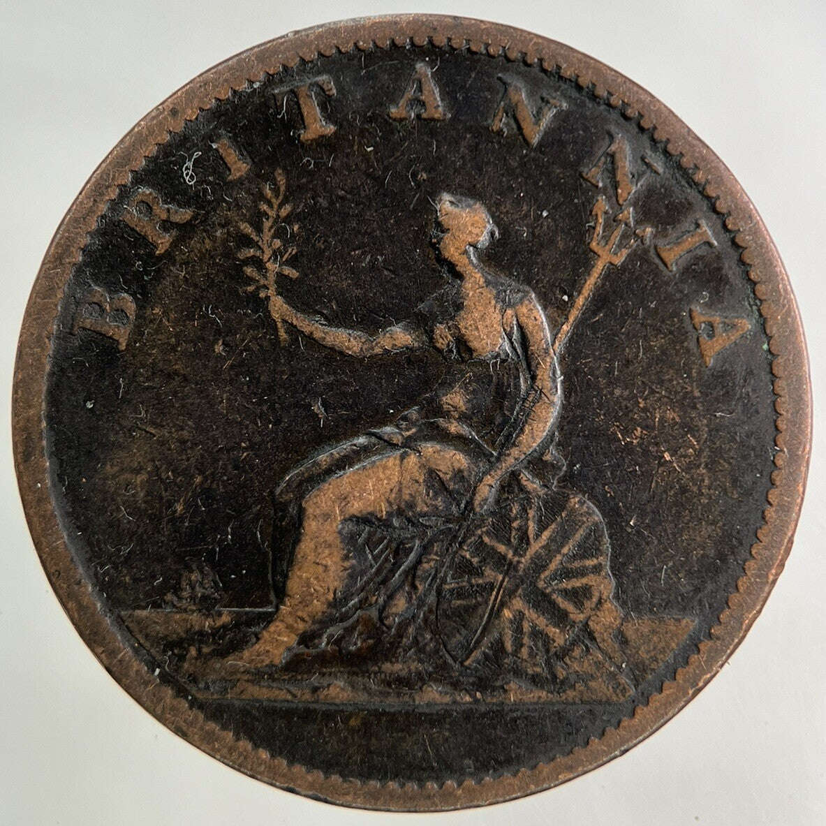 1807 George III 3rd Half-Penny Coin | Fine Collectable Grade Classic World Coins