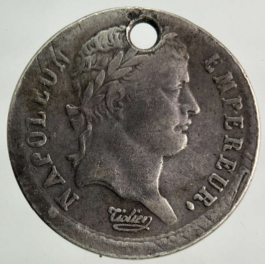 1808 France Napoleon Bonaparte Demi Half Franc Silver Coin | Very High Grade Classic World Coins