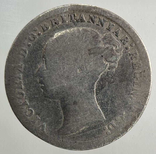 1879 Victoria Threepence Silver Coin | Worn Grade