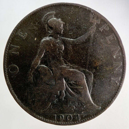 1904 Edward VII One Penny Coin | Collectable Grade