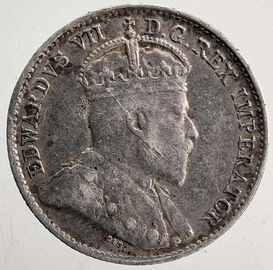 1905 Canada 5 Cents Silver Coin | Fine Collectable Grade | a5445