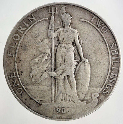1906 Edward VII Florin Silver Coin | Fine Collectable Grade